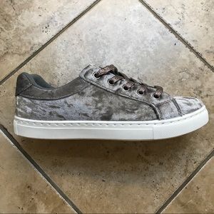 Brand New Velvet Sneakers